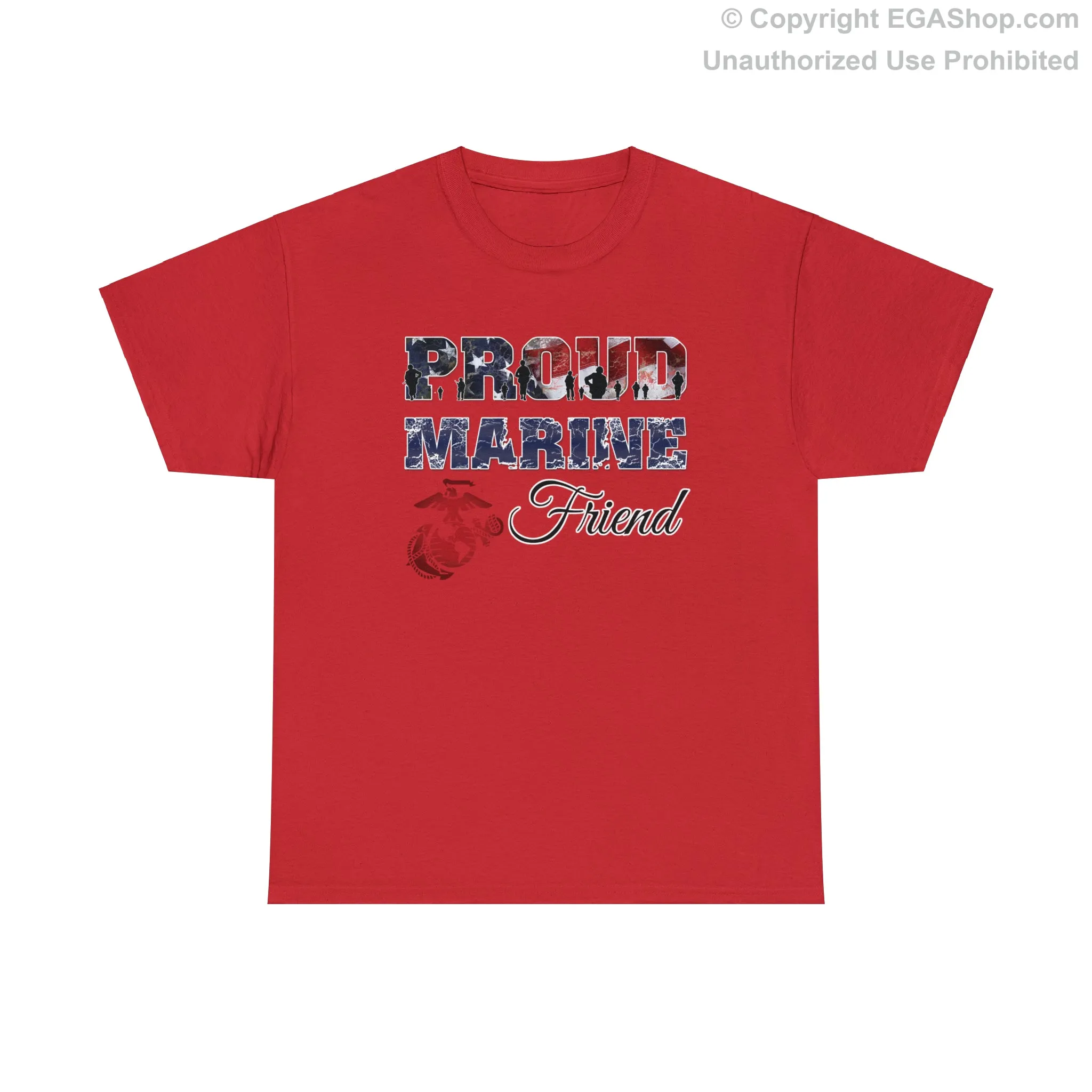 T-Shirt Proud Marine Friend (Your Choice of Colors)
