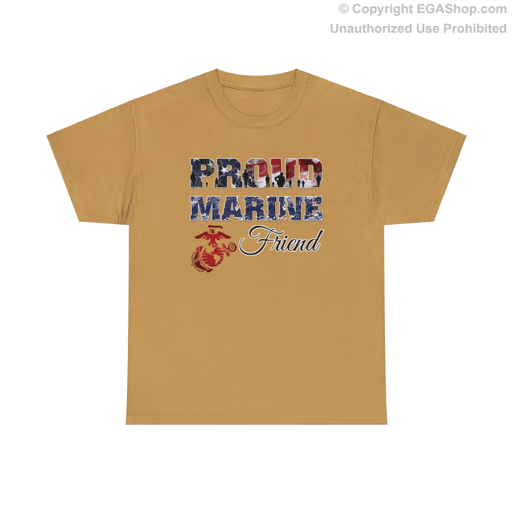 T-Shirt Proud Marine Friend (Your Choice of Colors)
