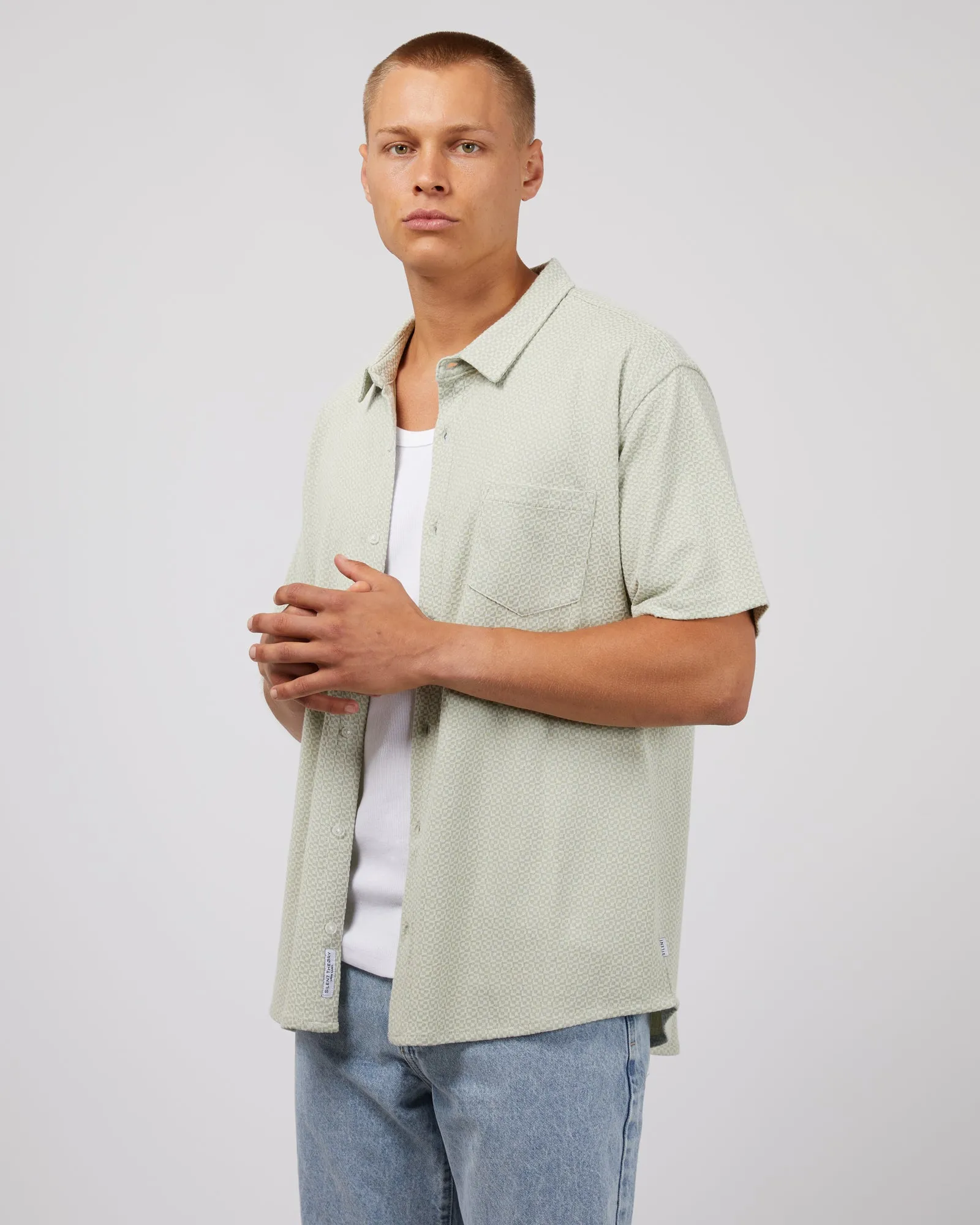 Textured Shirt Sage
