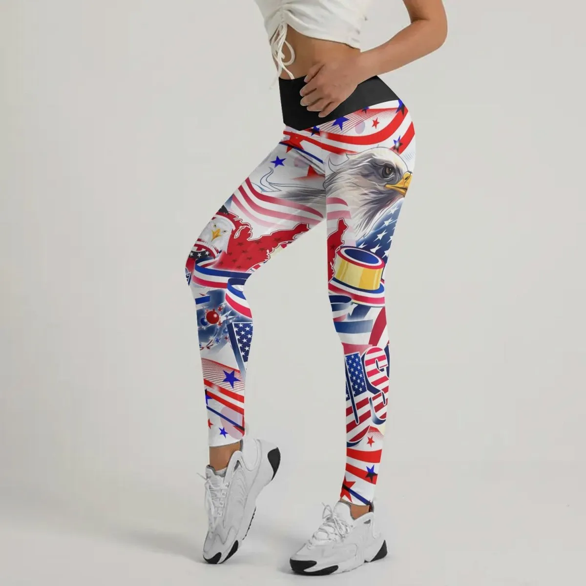 USA Independence Day Leggings