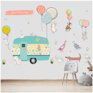 Whimsy Garden Wall Decals For Kids