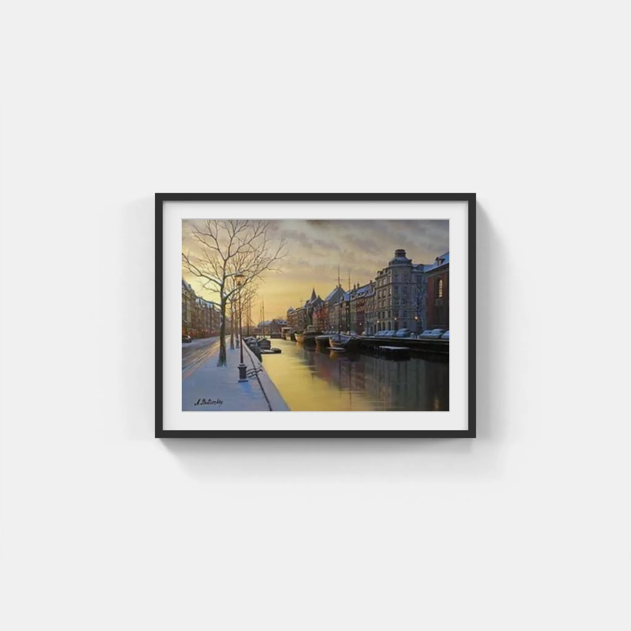 WINTER MORN AMSTERDAM