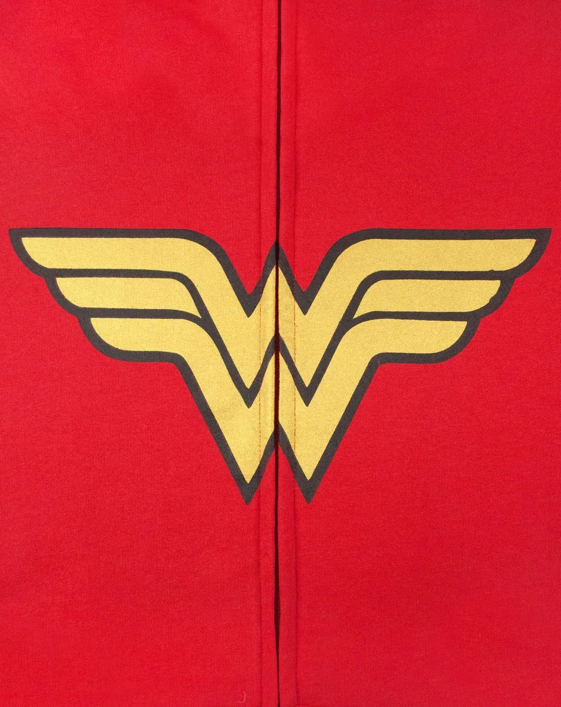 Wonder Woman Logo Women's Zip-Up Hoodie