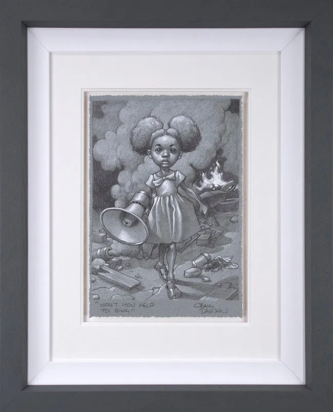 Won't You Help To Sing Sketch by Craig Davison