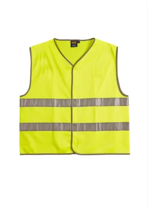 WS Hi Vis Safety Vest with Reflective Tape